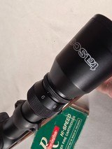 9270
Winchester Model 70, pre 64, 300 H + H, Magnum, 26” Barrels, cheek piece, Pachmayer butt pad, LOP 14 1/4, Sling Swivels, Tasco 3x9 scope, made - 19 of 25