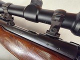 9270
Winchester Model 70, pre 64, 300 H + H, Magnum, 26” Barrels, cheek piece, Pachmayer butt pad, LOP 14 1/4, Sling Swivels, Tasco 3x9 scope, made - 18 of 25