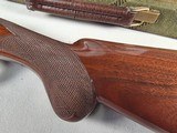 9274
Winchester model 23 XTR Pigeon Grade, 12 Gauge, 3” chambers, round knob, Mod/Full, vent rib, 28” barrels, white line butt pad, 14 1/4 LOP, Green - 6 of 25