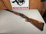 9277 Browning BSS 12 Gauge, 26” Barrels, IC/Mod, single non selective trigger, pistol grip, 14 1/4 LOP,
Pachmayer white line pad, AA++ tiger stripped - 2 of 25