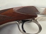 9280
Winchester 101 Pigeon grade, 20 Gauge, 27 barrels, SK/SK, AAA+ fancy highly figured walnut, vent rib, pistol grip, Pachmayer white line pad, LOP - 24 of 25