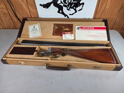 9282Winchester model 23 Golden Quail, 20 Gauge, 26” Barrels, IC/Mod, straight grip, 100% factory original, AA++ walnut, ejectors, vent rib, Winchest