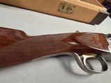 9282
Winchester model 23 Golden Quail, 20 Gauge, 26” Barrels, IC/Mod, straight grip, 100% factory original, AA++ walnut, ejectors, vent rib, Winchest - 9 of 25