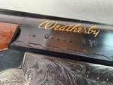 9289
Weatherby Regency 12 Gauge, over and under,
2 3/4 chambers, side lock, IM/F fixed chokes, Greener cross bolt, gold trigger, 28” barrels, pistol - 10 of 25