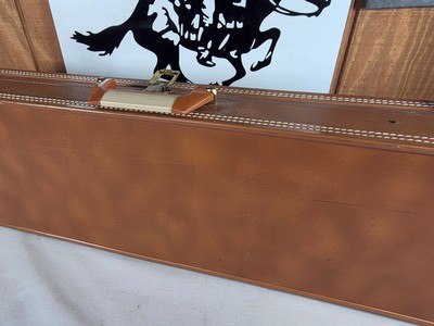 9291Browning Hartmann shotgun case trunk style, will hold up to a 30” barrel.