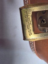 9291
Browning Hartmann shotgun case trunk style, will hold up to a 30” barrel. - 11 of 17