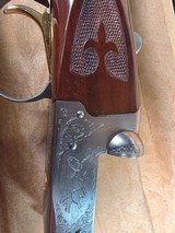 9295Winchester 23 Golden Quail, 20 Gauge, 26 Barrels, IC/Mod, Single selective trigger, straight grip, Gold Trigger, Ejectors, gold quail on the bot - 10 of 25