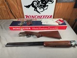 9297 Winchester 101 Sporter 12 gauge, 28” barrels, winchokes screw ins, IC/MOD, 14 1/4 LOP, pistol grip, vent rib, in box with all paperwork, these ar