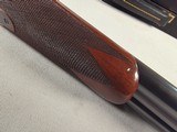 9298 Winchester Model 23 Custom, 12 Gauge, 27” Barrels, looks like a model 21, made in 1987,14 1/4 LOP, 7 screw in chokes, M,F, XF, 2-IC, IM, pistol - 22 of 25