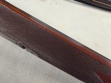 9298 Winchester Model 23 Custom, 12 Gauge, 27” Barrels, looks like a model 21, made in 1987,14 1/4 LOP, 7 screw in chokes, M,F, XF, 2-IC, IM, pistol - 23 of 25
