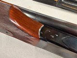 9298 Winchester Model 23 Custom, 12 Gauge, 27” Barrels, looks like a model 21, made in 1987,14 1/4 LOP, 7 screw in chokes, M,F, XF, 2-IC, IM, pistol - 13 of 25