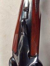 9298 Winchester Model 23 Custom, 12 Gauge, 27” Barrels, looks like a model 21, made in 1987,14 1/4 LOP, 7 screw in chokes, M,F, XF, 2-IC, IM, pistol - 17 of 25