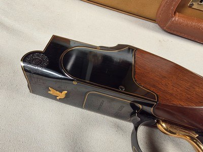 9305Winchester 101 American Flyer Live Bird 12 gauge, 28” Barrels, Vent rib, pistol grip, 14 1/3 LOP, 2 3/4 Chambers, X Full fixed top barrel, botto - Image 11 of 25