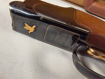 9305Winchester 101 American Flyer Live Bird 12 gauge, 28” Barrels, Vent rib, pistol grip, 14 1/3 LOP, 2 3/4 Chambers, X Full fixed top barrel, botto - Image 10 of 25