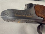 9309Perazzi 12 gauge TMX Special, High vent rib, ported barrel, 35” barrel, Fixed IM choke, 14 1/4 LOP, Custom engraved receiver with gold bird, tr - 11 of 25