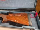 9309Perazzi 12 gauge TMX Special, High vent rib, ported barrel, 35” barrel, Fixed IM choke, 14 1/4 LOP, Custom engraved receiver with gold bird, tr - 2 of 25