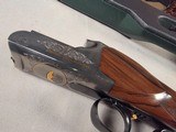 9310Perazzi 12 gauge TMX Special, High vent rib, ported barrel, 34” barrel, Fixed IM choke, 14 1/4 LOP, Custom engraved receiver with gold bird, tr - 8 of 25