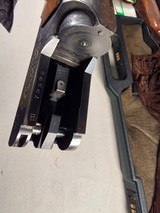 9310Perazzi 12 gauge TMX Special, High vent rib, ported barrel, 34” barrel, Fixed IM choke, 14 1/4 LOP, Custom engraved receiver with gold bird, tr - 10 of 25