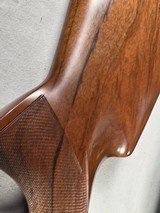 9310Perazzi 12 gauge TMX Special, High vent rib, ported barrel, 34” barrel, Fixed IM choke, 14 1/4 LOP, Custom engraved receiver with gold bird, tr - 15 of 25