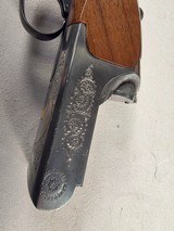 9310Perazzi 12 gauge TMX Special, High vent rib, ported barrel, 34” barrel, Fixed IM choke, 14 1/4 LOP, Custom engraved receiver with gold bird, tr - 12 of 25