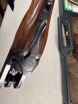 9310Perazzi 12 gauge TMX Special, High vent rib, ported barrel, 34” barrel, Fixed IM choke, 14 1/4 LOP, Custom engraved receiver with gold bird, tr - 11 of 25