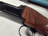 9311Perazzi DB81 Special, 12 gauge, high vent rib, pistol grip, adjustable cheek piece, butt pad, 14 3/4 LOP, 32” barrel, blued receiver, paperwork, - 23 of 25