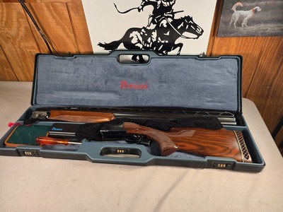 9312Perazzi DB81 Special, 12 gauge, high vent rib, pistol grip, butt pad, 14 3/4 LOP, 32” barrel, blued receiver, paperwork, IC/IM barrels, tools,