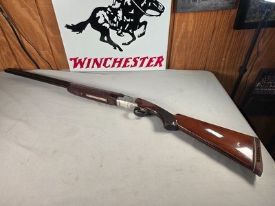 9318Winchester 101 Pigeon grade 20 gauge, 28” barrels, 14 1/2 LOP, vent rib, Winchester butt pad, pistol grip with cap, Ejectors, Mod/Full.More pi