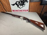 9318Winchester 101 Pigeon grade 20 gauge, 28” barrels, 14 1/2 LOP, vent rib, Winchester butt pad, pistol grip with cap, Ejectors, Mod/Full.More pi - 1 of 25