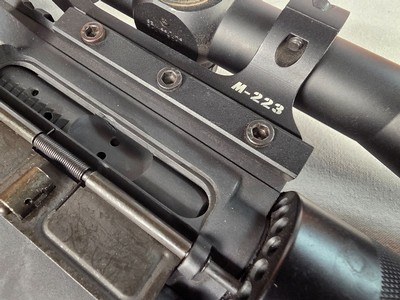 9319 Stag Arms model Stag 15 5.56(223) stainless steel medium barrel 1 in 8 twist, tuned trigger, MAG PULL adjustable stock, 30 round magazine. Nikon - Image 20 of 25