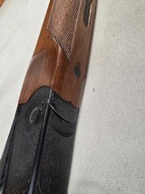 9320Ithaca 500 20 Gauge, 28” barrels, factory 13 3/4” LOP, Pistol grip with cap, beautiful engraved with birds on each side, Ejectors, Mod/Full fixe - Image 24 of 25