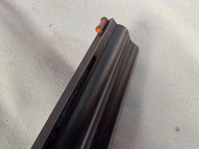 9320Ithaca 500 20 Gauge, 28” barrels, factory 13 3/4” LOP, Pistol grip with cap, beautiful engraved with birds on each side, Ejectors, Mod/Full fixe - Image 18 of 25