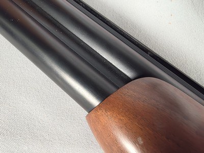 9320Ithaca 500 20 Gauge, 28” barrels, factory 13 3/4” LOP, Pistol grip with cap, beautiful engraved with birds on each side, Ejectors, Mod/Full fixe - Image 13 of 25