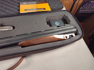 9321 Charles Daly Chiappa Triple Crown three barrel shotgun, 12 Gauge, 2 3/4 and 3”, High Viz front site, vent rib, butt pad, 28” barrels, 14 LOP, com - Image 5 of 25