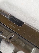 9327Glock model 17, faded OD Green,semi auto pistol 9mm ( 9x19), one 17 round magazine, fixed sites, all original, SN# HV602,More pictures at Da - Image 12 of 17