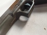 9327Glock model 17, faded OD Green,semi auto pistol 9mm ( 9x19), one 17 round magazine, fixed sites, all original, SN# HV602,More pictures at Da - Image 10 of 17