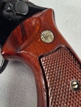 9328Smith & Wesson model 27-2, 8” barrel, 357 Magnum, vintage N frame, Revolver with pinned barrel, target sight, trigger shoe, blued all original, - Image 5 of 25