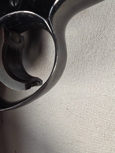 9328Smith & Wesson model 27-2, 8” barrel, 357 Magnum, vintage N frame, Revolver with pinned barrel, target sight, trigger shoe, blued all original, - Image 20 of 25