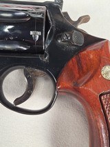 9328Smith & Wesson model 27-2, 8” barrel, 357 Magnum, vintage N frame, Revolver with pinned barrel, target sight, trigger shoe, blued all original, - Image 6 of 25