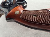 9328Smith & Wesson model 27-2, 8” barrel, 357 Magnum, vintage N frame, Revolver with pinned barrel, target sight, trigger shoe, blued all original, - Image 19 of 25
