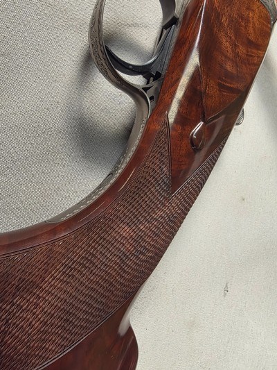 9330Winchester 101 Grand European, 20 Gauge, 2 3/4 and 3” chambers, 27” Barrels, Winchester butt pad, 14 1/2 LOP, Vent Rib, SK/SK, Snap caps, Correc - Image 12 of 25