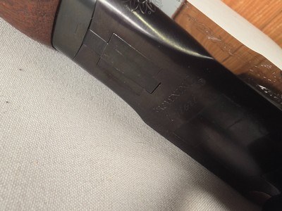 9331 Browning Citori 20 Gauge, 26” barrels, 2 3/4 and 3” chambers, straight grip, 14 1/4 LOP, Mod/Full, Browning butt plate, vent rib, gold trigger, e - Image 8 of 25