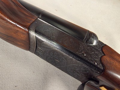9332SKB/Ithaca 28020 gauge, side by side shotgun, 25” barrels, IM/M, Single selective trigger, Ejectors, Butt plate, 14 1/4 LOP, Solid rib, straig - Image 24 of 25