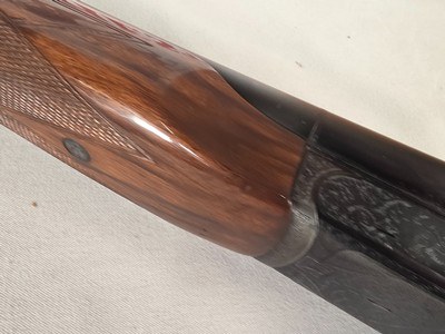 9332SKB/Ithaca 28020 gauge, side by side shotgun, 25” barrels, IM/M, Single selective trigger, Ejectors, Butt plate, 14 1/4 LOP, Solid rib, straig - Image 8 of 25