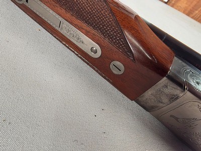 9335Winchester Model 23 Pigeon XTR side by side, 20 gauge, 2 3/4 and 3”, 28 “ barrels, Round knob, Winchester butt plate, 14 1/4 LOP, Mod and full f - Image 10 of 25