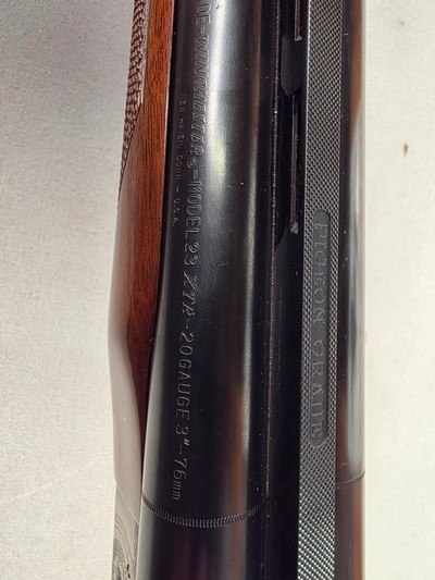 9335Winchester Model 23 Pigeon XTR side by side, 20 gauge, 2 3/4 and 3”, 28 “ barrels, Round knob, Winchester butt plate, 14 1/4 LOP, Mod and full f - Image 14 of 25