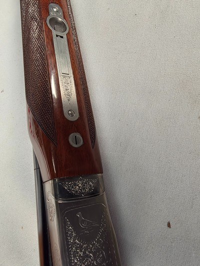 9335Winchester Model 23 Pigeon XTR side by side, 20 gauge, 2 3/4 and 3”, 28 “ barrels, Round knob, Winchester butt plate, 14 1/4 LOP, Mod and full f - Image 22 of 25