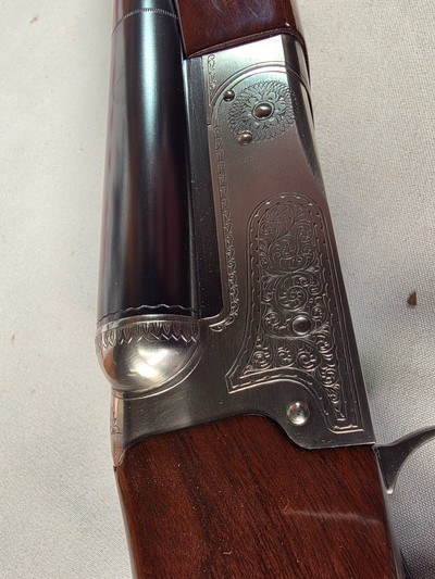 9335Winchester Model 23 Pigeon XTR side by side, 20 gauge, 2 3/4 and 3”, 28 “ barrels, Round knob, Winchester butt plate, 14 1/4 LOP, Mod and full f - Image 24 of 25