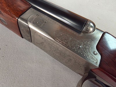 9335Winchester Model 23 Pigeon XTR side by side, 20 gauge, 2 3/4 and 3”, 28 “ barrels, Round knob, Winchester butt plate, 14 1/4 LOP, Mod and full f - Image 8 of 25