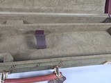 9336Winchester Hard trunk style shotgun case, Green, has keys, will hold up to a 28.5 barrel. For the Winchester Model 23 or 101, More pictures at D - Image 9 of 15